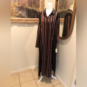 NWT Donna Karan Sleepwear - button up lounger